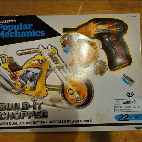 Pro Series Popular Mechanics BUILD-IT CHOPPER - 22 pieces - Picture 1 of 6
